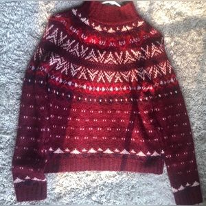 Red American Eagle sweater